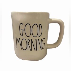 Good Morning Rae Dunn Coffee Mug Cup 16 Oz